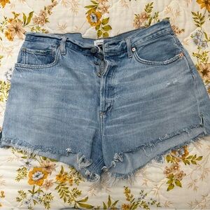 Citizens Of Humanity Light Blue Jean Shorts